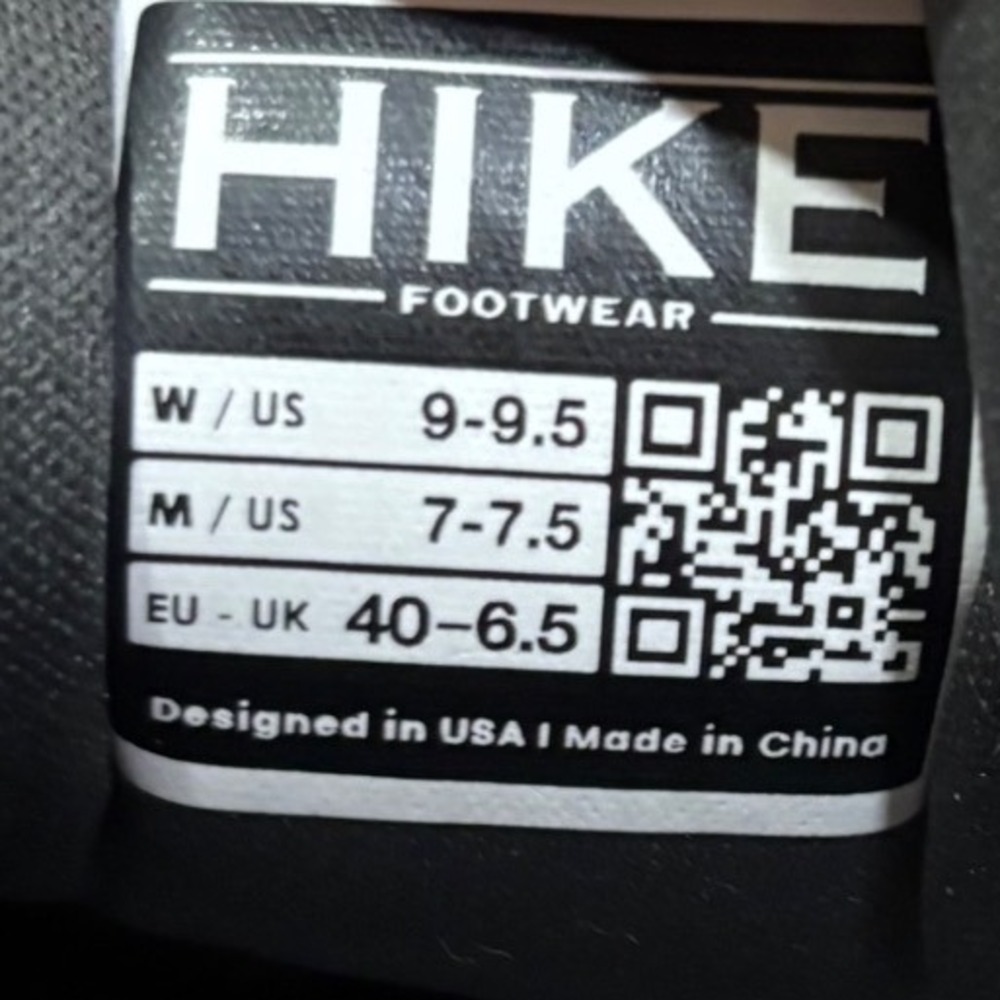 Hike Footwear Barefoot Shoes Mens 7-7.5 Womens 9-9.5 Grey Black Minimalist HF - Picture 4 of 5